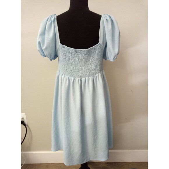 Shein Women's Blue Mini Dress Size Large - Picture 3 of 7